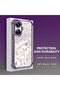 Realme C55 Compatible Transparent Four Corner Silicone Coated Glossy Edge Case - 3