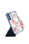 Samsung Galaxy A56 Compatible Transparent Four Corner Silicone Coated Glossy Edge Case - 2