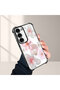 Samsung Galaxy S23 Compatible Transparent Four Corner Silicone Coated Glossy Edge Case - 4