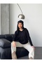 Lace Detailed Crew Neck Long Sleeve Premium Knitwear Cardigan - 2