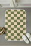 Multi-Purpose Bathroom Mat in Front of the Sink, Non-Slip Based Wudu Mat 60X40 Modern Patterned Soft Base - 3