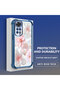 Redmi Note 11 Compatible Transparent Four Corner Silicone Coated Glossy Edge Case - 4