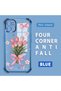 iPhone 11 Compatible Transparent Four Corner Silicone Coated Glossy Edge Case