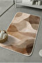 Multi-Purpose Shower Mat Non-Slip Foot Mat 60X100 Modern Patterned Soft Base - 2