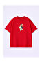 تي شيرت كبير الحجم 100% قطن قطع مريح وواسع مناسبًا من نوع T-Shirt Magician Rabbit مطبوع