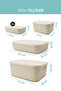 Multi-Purpose 5-Piece Organizer Storage Set with Covers - 4