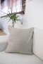 2-Pack Cotton Textured Woven Cushion Cover Mink - 3