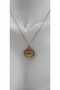 Gold Color Eye-Shaped Necklace - 2