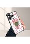 Realme C51 Compatible Transparent Four Corner Silicone Coated Glossy Edge Case - 4