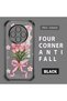 Redmi A4 Compatible Transparent Four Corner Silicone Coated Glossy Edge Case