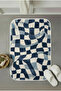 Multi-Purpose Shower Mat Non-Slip Foot Mat 60X100 Modern Patterned Soft Base - 3
