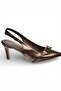 Y572110960 Brown Rustic Stiletto Heel U Women's Shoes - 4