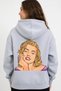 Retro Marilyn Style Women's Printed Sweatshirt / Hoodie (Optional) - 3