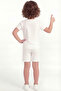 Girl's Printed Shorts Set B7 - 4