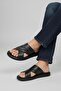 100% Genuine Leather Orthopedic Soft Sole Daily Men's Slippers