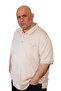 Men's Large Size Pocketed Polo Collar T-Shirt - 3