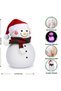 Night light, touch control, Snowman, - 4