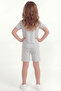 Girl's Printed Shorts Set B6 - 4