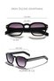 Eoh4018 C6 Black Acetate Unisex Sunglasses - 4