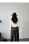 Lace Detailed Crew Neck Long Sleeve Premium Knitwear Cardigan - 8