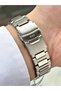 Silver Color Steel Band Steel Case Men's Wristwatch with Calendar 1611Mr - 4