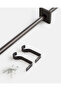 Brown Extendable Single Curtain Rod With Resin Finial - 4