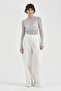Women's Cargo Pocket Pack Trousers with Pleated Detail on the Front