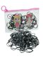 119 Pieces Set of Bag Children's Hair Clips and Hair Elastics - Children's Hajj Umrah Gift - Black - 4