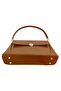 Retro Flap Lock-Detail Round-Strap Design Women's Hand and Shoulder Bag - 6