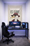 Futuristic Duck Wall Covering– Quality Fabric, Gamer Room Decor Tapestry Wall Rug Si - 2