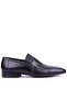 - Genuine Leather Black Color Men's Classic Shoes - 2061