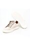 Beige Color Lace-Up Genuine De Leather Ue Suede Closet-Up Shoes - 3
