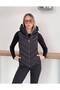 Hooded Thermal Puffer Vest- Zra Range Rover Mom Kontrast Vest