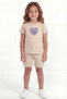 Girl's Printed Shorts Set B11