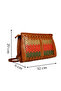 Tan Leather Women's Crossbody Bag - 2