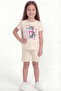 Girl's Printed Shorts Set B14