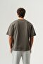 تي شيرت رجالي 100% قطن Oversize Basic ذو ياقة دائرية - 3