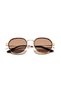 Eoh4020 C2 Yellow Metal Unisex Sunglasses - 3