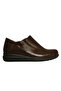 Brown Leather Women's Orthopedic Boots