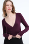 Tie-Back Long Sleeve Blouse B1892