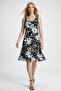 A-Line Comfortable Dress with Drapey Thick Straps - 8