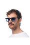 Firenze Unisex Sunglassesblack Havana / Lens: Blue - 3