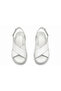 Lara Beyaz Genuine Leather Women Sandals - 5