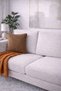 4-Pack Cotton Textured Woven Cushion Cover Coffee - 2
