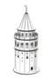 Toy Galata Tower 3D Wooden Puzzle - Standard Standard - 5