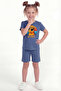 Girl's Printed Shorts Set B19