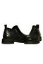 Black Print Leather Zippered Women's Daily Boots - 3