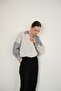 Women's Cross-Collar Hem-Crossed Shirt - 4