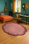 Sdt Shaped Square Themed Pattern Woven Base Modern Decorative Rug Sdt334 - 2