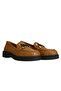 Taba Leather Braided Women's Buckled Loafers - 2